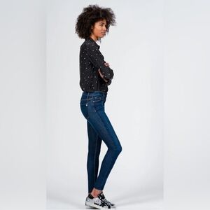 BLACK ORCHID- Mid Rise Super Skinny Jean